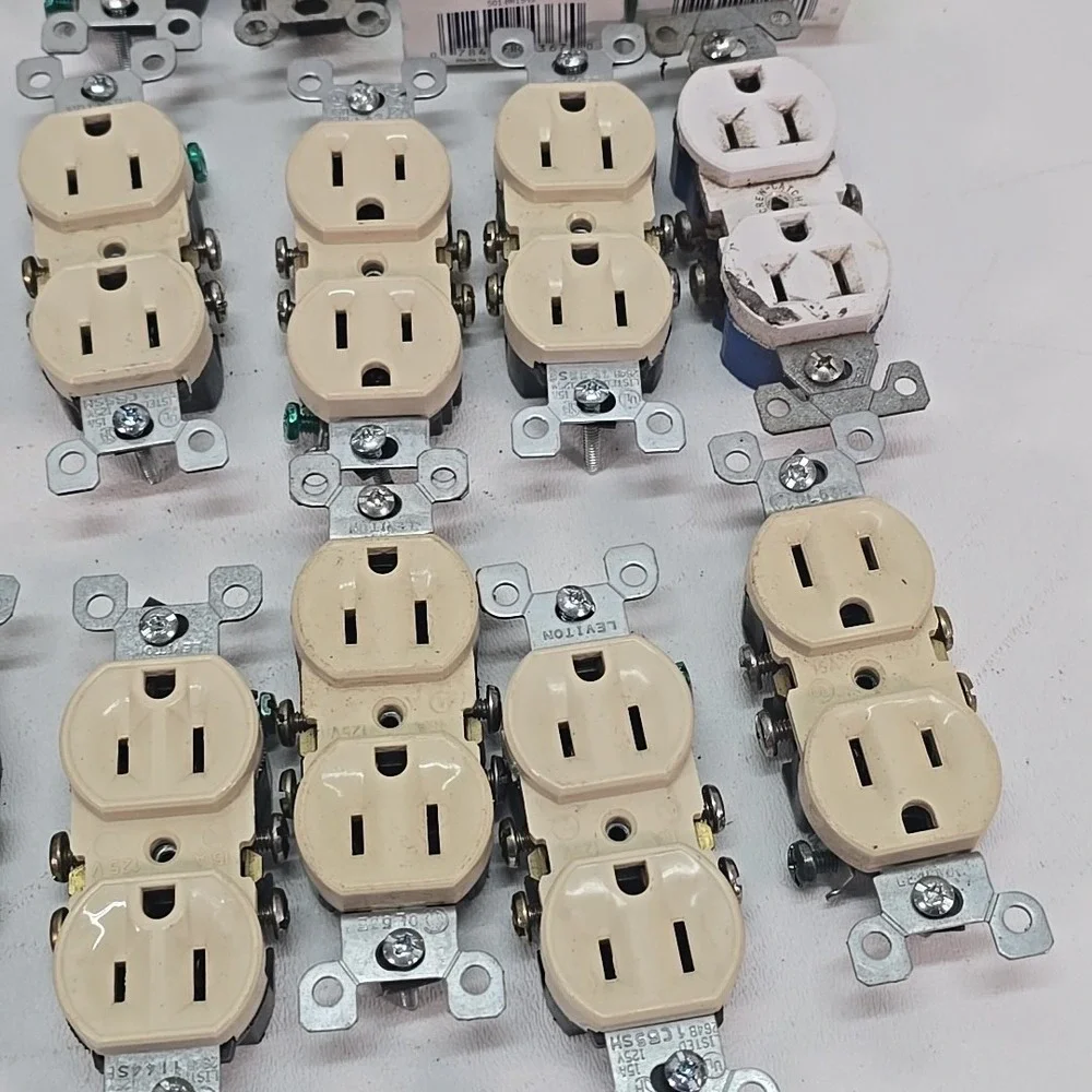 Assorted Lot Of Switches And Outlets